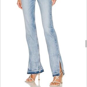 EB Denim Blue Flare Wide Leg Jeans